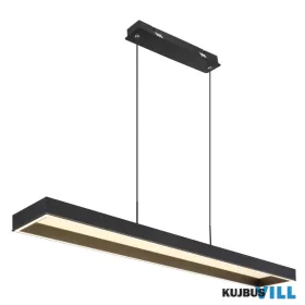   GLOBO 15643 SOLA Függeszték fém/alumínium fekete,akril fehér,kábel PVC fekete