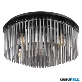 GLOBO 15698D1 GORLEY mennyezei lámpa  fém  fekete  60W