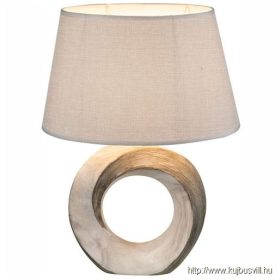   GLOBO 21641T JEREMY Asztali lámpa kerámia,,textil szürke, LxBxH:300x200x415 . 1x