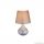 GLOBO 21651 FREEDOM Asztali lámpa kerámia szürke, textil szürke,  ø: 170, H:270, 1xE14 40W 230V