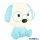 GLOBO 21761B PUPPY Asztali lámpa, műanyag kék/fehér, kábel PVC fehér, érintéses