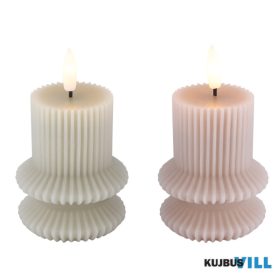   GLOBO 23311-2 WYNTER Dekoratív lámpa, szürke műanyag, fehér műanyag, csúszókapcso