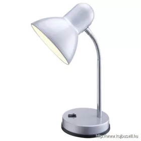   GLOBO 2487 BASIC Asztali, ezüst , króm Ø:130, H:215, exkl. 1xE27 40W 230V