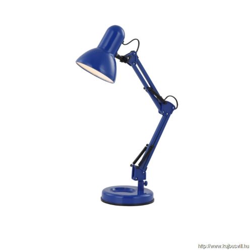 GLOBO 24883 FAMOUS Asztali lámpa fém, kék, LxH:400x590, exkl. 1xE27 40W 230V