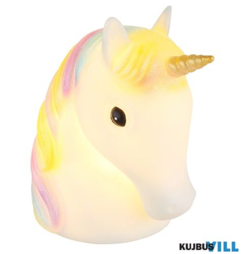 GLOBO 28052 UNICORN Dekoratív lámpa, színes műanyag, PVC kábel, csúszókapcsoló,