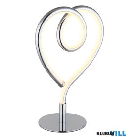   GLOBO 28054C AMORE Asztali lámpa, fém krómozott, alumínium krómozott, szilikon