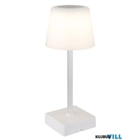   GLOBO 28061W XAYDEN Asztali lámpa, műanyag/alumínium fehér matt, érintéses be/ki