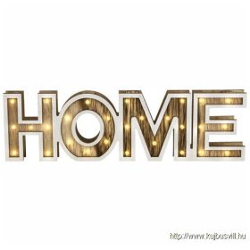   GLOBO 29975 HOME Asztali lámpa fa,akril, exkl. 3xAA elem, LxBxH:380x32x110, t