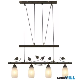 GLOBO 30800423X VENEZIA Függőlámpa,exkl.4xE14 izzó.