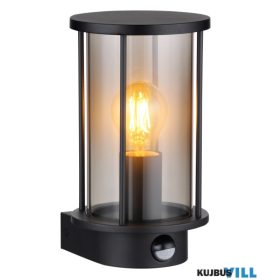   GLOBO 31360S GRACEY Kültéri könnyű rozsdamentes acél fekete matt, füstszínű  üve