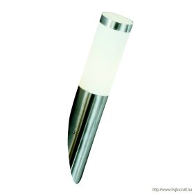   GLOBO 3157 BOSTON Kültéri falikar, nemesacél fehér IP44, Ø:76, H:390, AL:170,