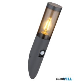   GLOBO 3157SAS BOSTON Kültéri könnyű rozsdamentes antracit, füstszínű műanyag, fén