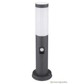   GLOBO 3158AS BOSTON Kültéri állólámpa antracit, rozsamentes acél, műanyag fehér
