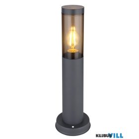   GLOBO 3158SA BOSTON Kültéri könnyű rozsdamentes antracit, műanyag füstszínű, IP4