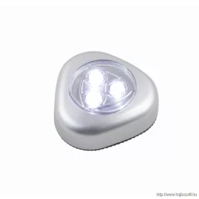   GLOBO 31909 FLASHLIGHT Éjszakai fény 3x0,21W LED touchdimmer, elemmel  3xAAA 1,5V,