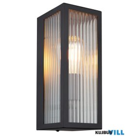   GLOBO 31980O GUNDULA Kültéri lámpa fém matt fekete, fehér polikarbonát, fény irán