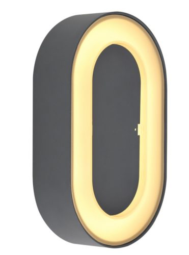 GLOBO 32136W SURA Kültéri lámpa alumínium öntvény antracit színben, opál műanyag búrával. IP54, SzxM:120x200, AL:45, t