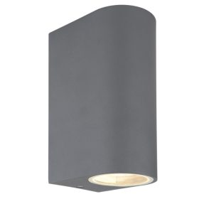   GLOBO 34163-2 VERONIKA Kültéri falikar alumínium öntvény antracit színben, üveg búr