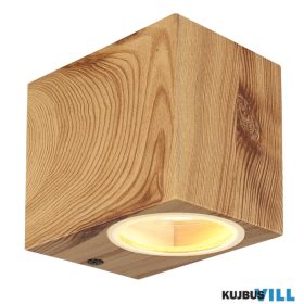   GLOBO 34164-1W VERONIKA Kültéri könnyű alumínium fröccsöntött fa megjelenés, átlátsz