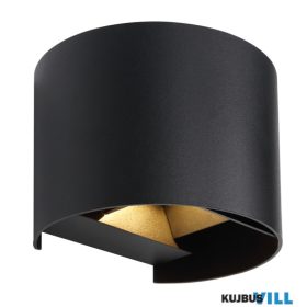   GLOBO 34168RB VERONIKA Kültéri lámpa öntött alumínium, matt fekete, átlátszó üveg,