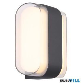   GLOBO 34315 PLIXON Kültéri lámpa fém antracit matt, akril átlátszó, műanyag feh