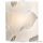 GLOBO 40403W2 PARANJA Fali króm, fehér üveg ,LxBxH:220x260x80, exkl. 1xE27 ILLU 60