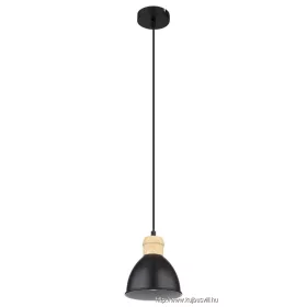   GLOBO 54018HS WIHO Függeszték fém fekete matt, fém fekete matt, fehér, fém söté