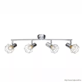 GLOBO 54802-4 XARA I spolámpa fém krómozo 40W