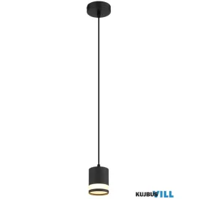   GLOBO 57852H LUCERO Függőlámpa, fém fekete matt, műanyag fehér, kábel PVC fekete