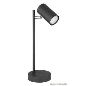   GLOBO 57910TB ROBBY Asztali lámpa fém matt fekete.  Ø:120, M:350, fényforrás nél