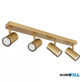   GLOBO 57911-4GO ROBBY Spotlámpa fém csiszolt arany színű, HxSzxM: 560x60x120mm, 4x