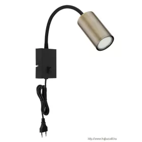 GLOBO 57911WM ROBBY fali  lámpa  fém  fekete  25W