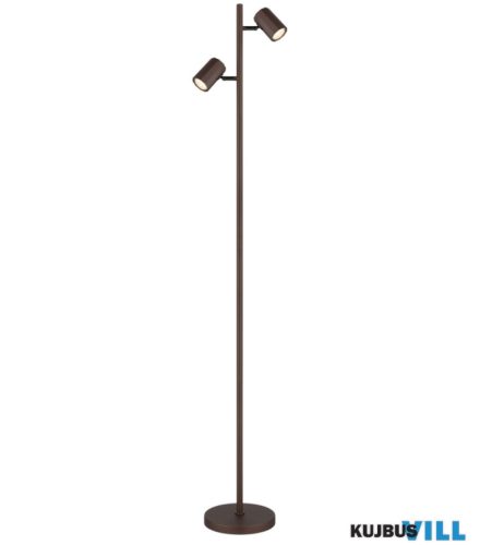GLOBO 57919S JAMES Állólámpa fém bronz színű matt, alumínium bronzszínű matt, k