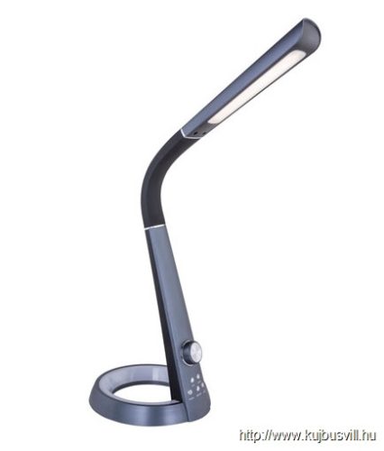 GLOBO 58376B MITTI Asztali lámpa fekete flexibilis szárral. USB csatlakozás, RG