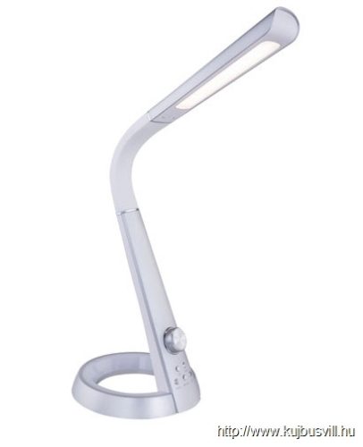 GLOBO 58376S MITTI Asztali lámpa fehér flexibilis szárral. USB csatlakozás, RGB