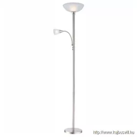   GLOBO 58931LED BLADE Állólámpa fém matt króm, szatén üveg búrákkal. Schalter, ø: