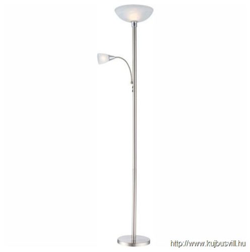 GLOBO 58931LED BLADE Állólámpa fém matt króm, szatén üveg búrákkal. Schalter, ø: