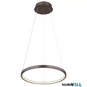   GLOBO 67192-19BR RALPH Függeszték  fém kávé színű matt, műanyag fehér, kábel PVC át