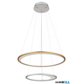   GLOBO 67333-44H UMBRA Függeszték alumínium  ezüst/arany, átlátszó akril, műanyag,