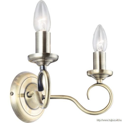 GLOBO 69003-2W TRUNCATUS Falikar bronz MxSzxH:170x240x165, AL:165, exkl. 2xE14 40W 23