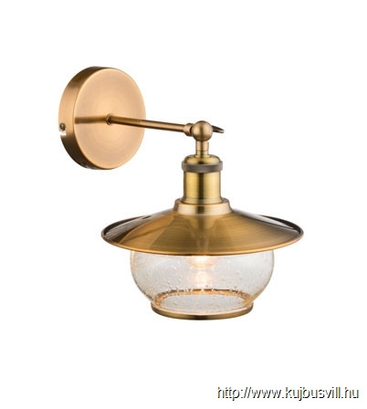 GLOBO 69030W NEVIS Falikar , bronz , üveg,  SzxH:220x280, AL:285, exkl. 1xE27 6