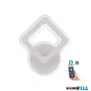 KLAUSEN KL151045 Fali lámpa, LED TRIGOS AP1, 31W, 3000-6500K, fehér