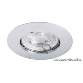 CTX-DS02B-C Spotlámpa beépíthető keret fix  króm  2581