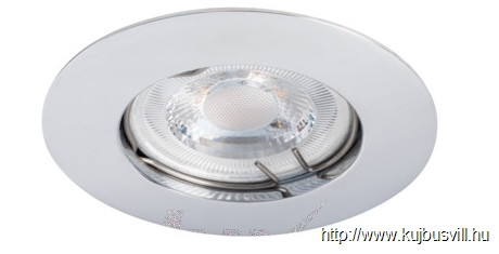 CTX-DS02B-C Spot lámpa beépíthető keret fix  króm  2581