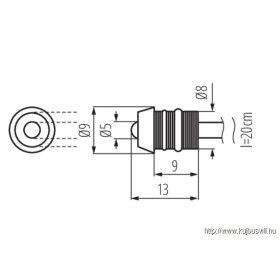 OYO 5LED-CW LED Spotfény csillagos ég  (5 db/cs) - 8121