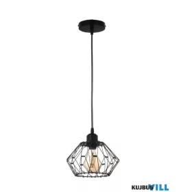   KLAUSEN KL111161 FORMOS SP1 DC függeszték 1xE27 IP20 220-240V króm, fekete