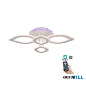   KLAUSEN KL151052 DORIS LED Mennyezeti lámpa, távir.-val, dimm.