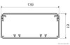 EKE 140X60 HD Kábelcsatorna -2/6m