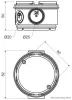 KBT-2 AB Betondoboz - alacsony -10/80db