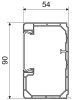 PK 90X55 D HD PARAPET csat. D -2/12m